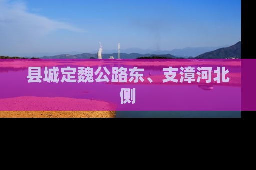 县城定魏公路东、支漳河北侧