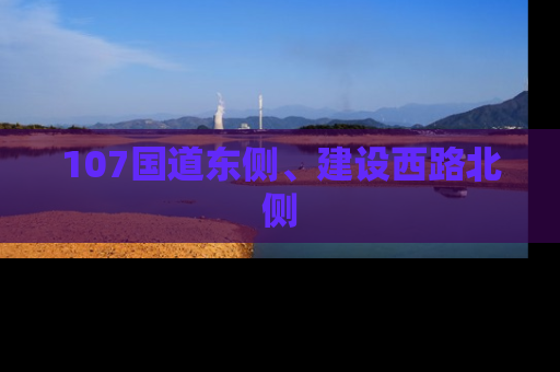 107国道东侧、建设西路北侧