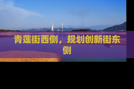 青莲街西侧，规划创新街东侧