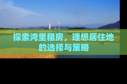 探索湾里租房，理想居住地的选择与策略