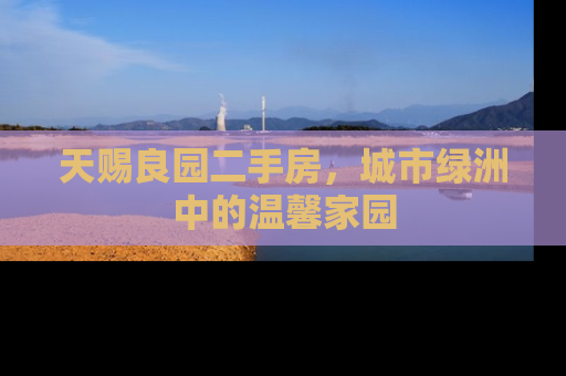 天赐良园二手房，城市绿洲中的温馨家园
