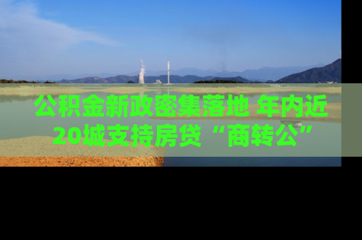 公积金新政密集落地 年内近20城支持房贷“商转公”
