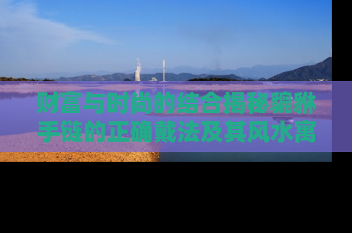 财富与时尚的结合揭秘貔貅手链的正确戴法及其风水寓意