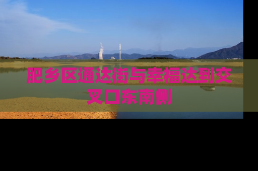肥乡区通达街与幸福达到交叉口东南侧