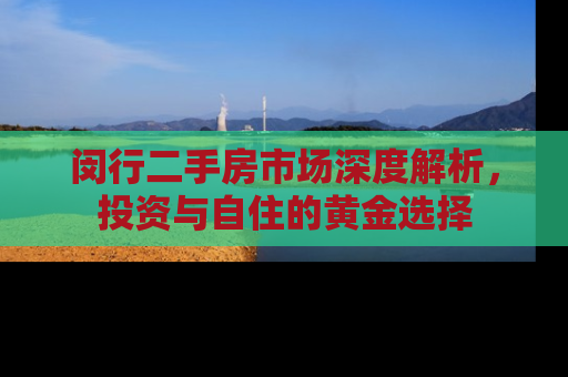 闵行二手房市场深度解析，投资与自住的黄金选择