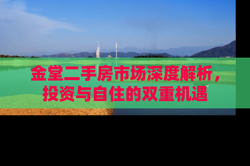 金堂二手房市场深度解析，投资与自住的双重机遇