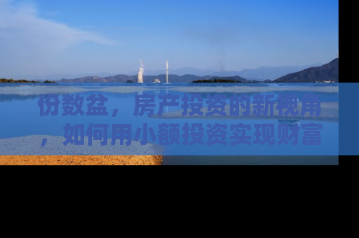 份数盆，房产投资的新视角，如何用小额投资实现财富增长