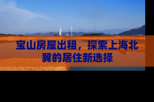 宝山房屋出租，探索上海北翼的居住新选择