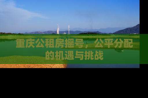 重庆公租房摇号，公平分配的机遇与挑战