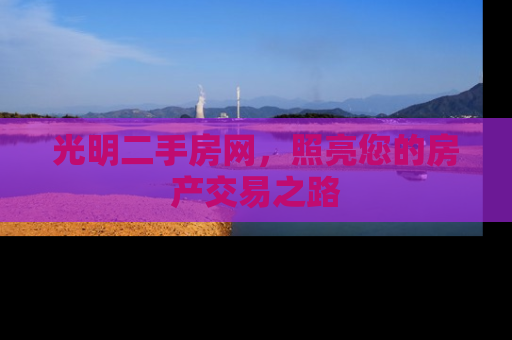 光明二手房网，照亮您的房产交易之路