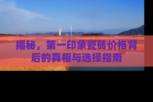 揭秘，第一印象瓷砖价格背后的真相与选择指南