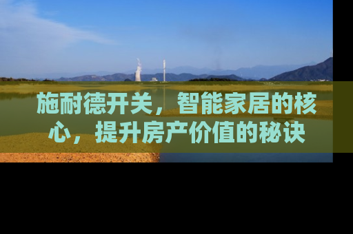 施耐德开关，智能家居的核心，提升房产价值的秘诀