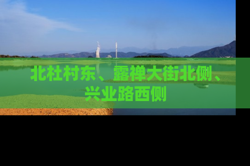 北杜村东、露禅大街北侧、兴业路西侧