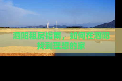 泗阳租房指南，如何在泗阳找到理想的家