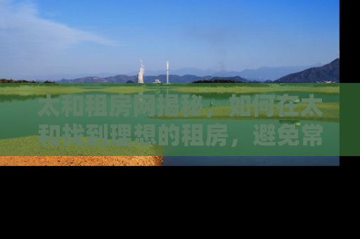 太和租房网揭秘，如何在太和找到理想的租房，避免常见陷阱