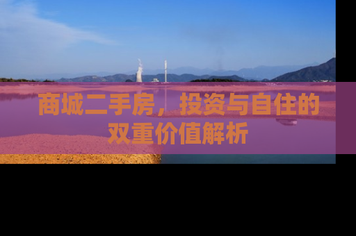 商城二手房，投资与自住的双重价值解析