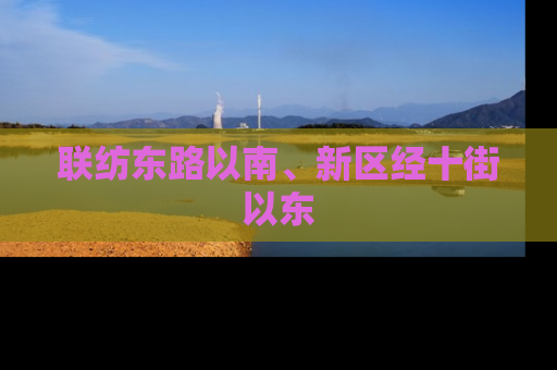 联纺东路以南、新区经十街以东